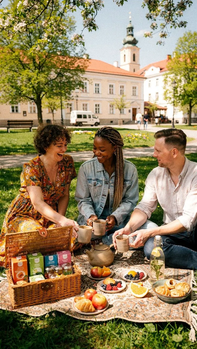 Arbatos puodelis ant stalo šilta atmosfera ir natūralus apšvietimas, simbolizuojantis kasdienį šilumos ir hidratacijos palaikymą.
